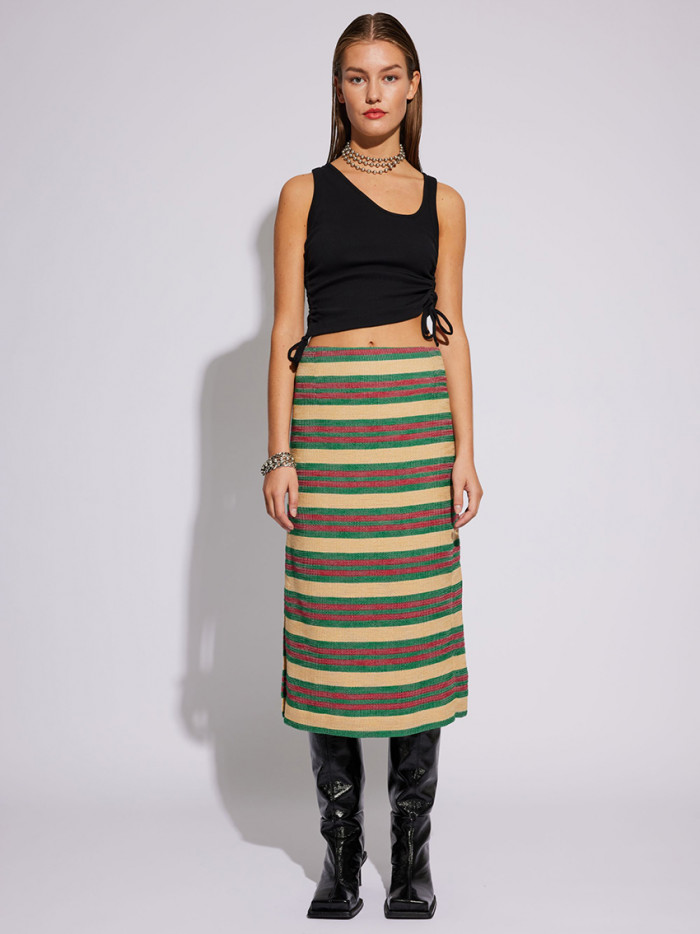 Making Things – Clementine Skirt Stripe - Women