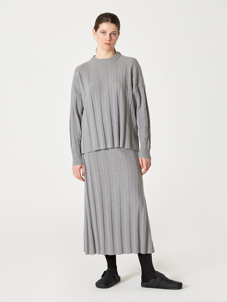 Making Things – Umi Knit Sweater Grey